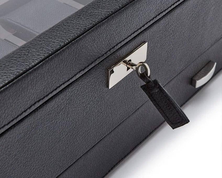 WOLF Roadster 10 Piece Watch Box with Drawer