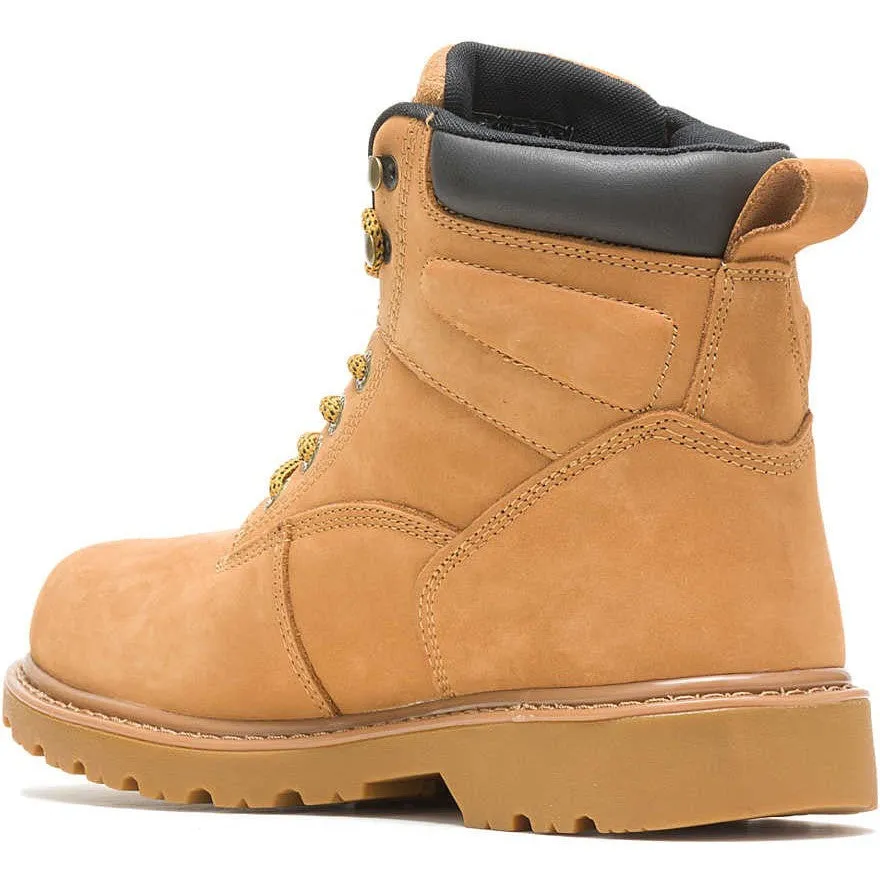 Wolverine Men's Floorhand 6" Soft Toe WP Work Boot - Wheat - W10642