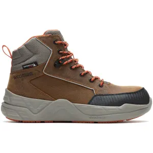 Wolverine Men's ProShift LX 6" Soft Toe WP Work Boot- Brown- W240002