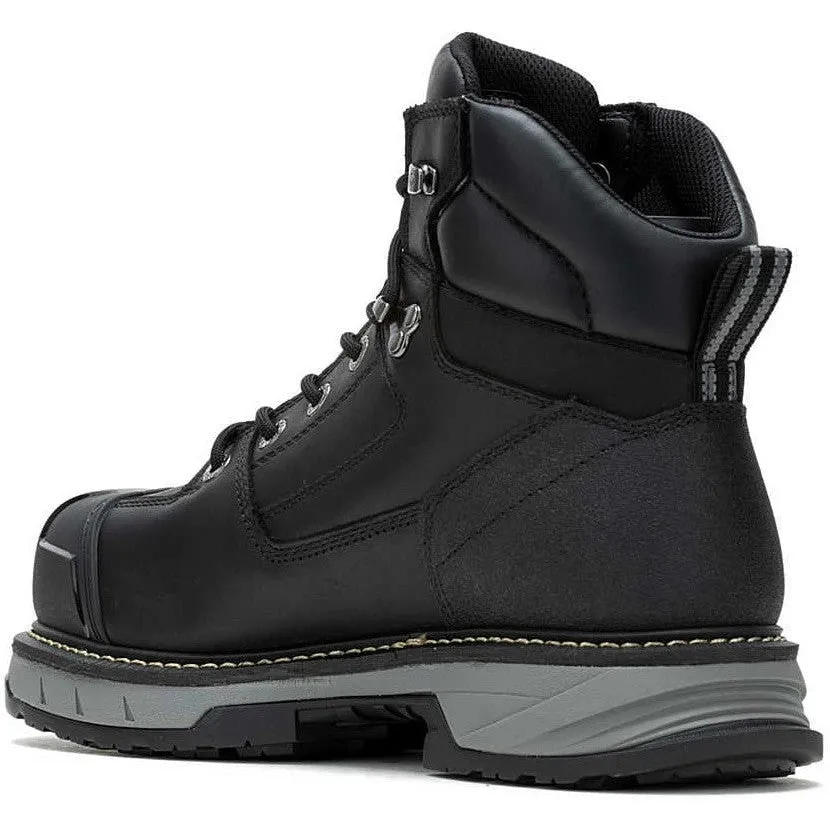 Wolverine Men's Reforce Heavy Duty 6" Comp Toe WP Work Boot Black W241112
