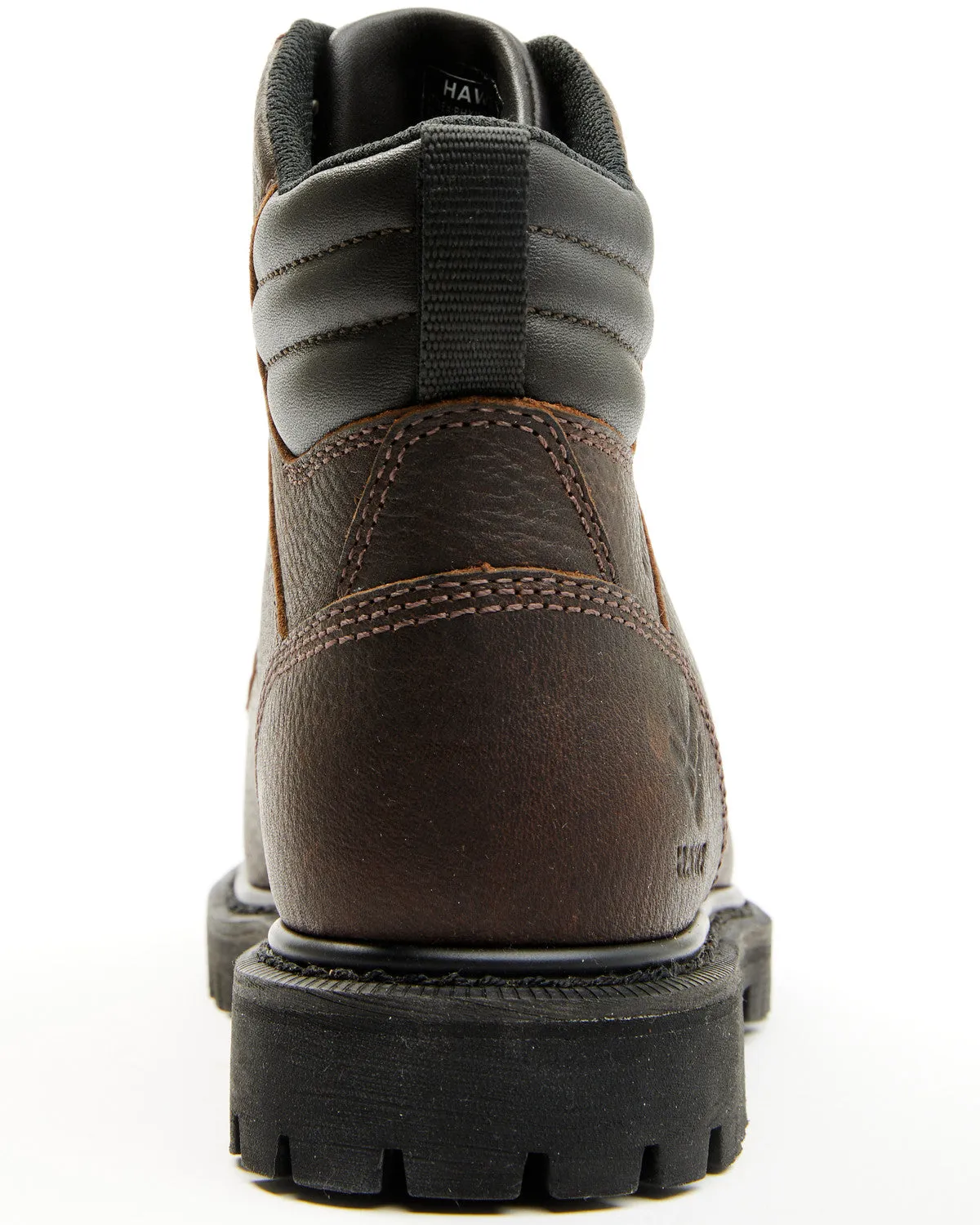 Women's 6" Lace-Up Work Boots - Steel Toe