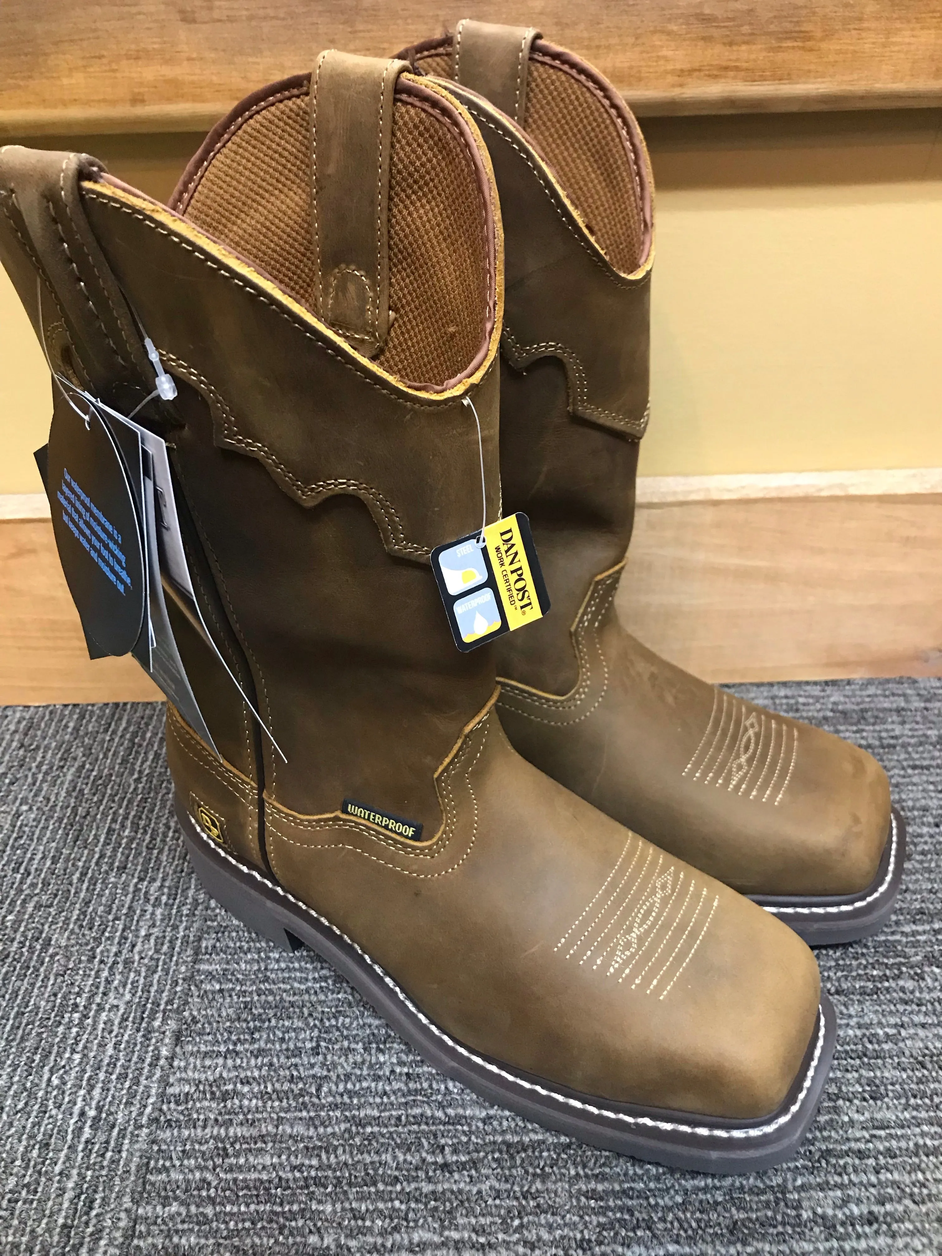 Women’s Dan Post Steel Toe Boots