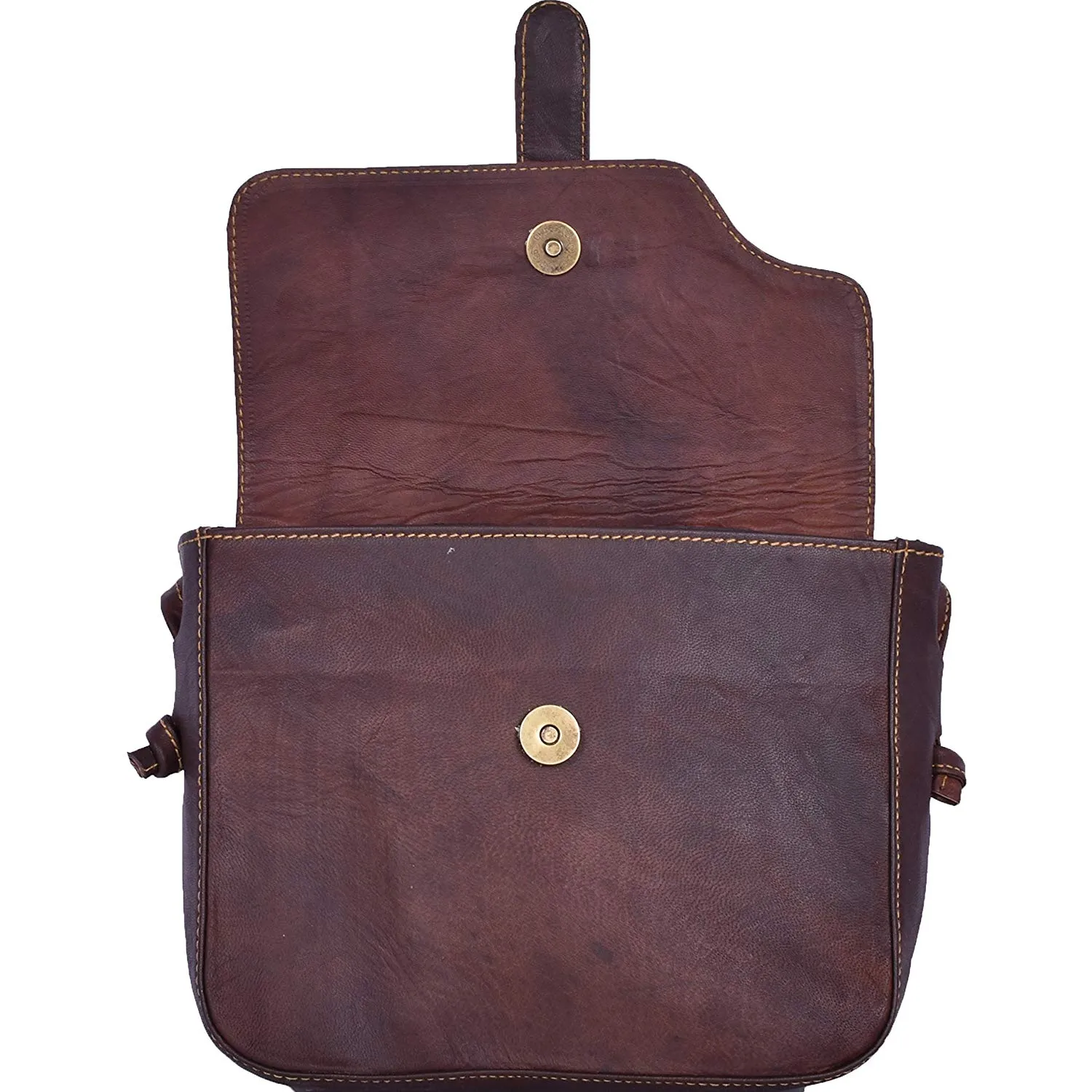 Women's Leather Crossbody Purse W/ Long Shoulder Strap