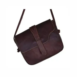 Women's Leather Crossbody Purse W/ Long Shoulder Strap
