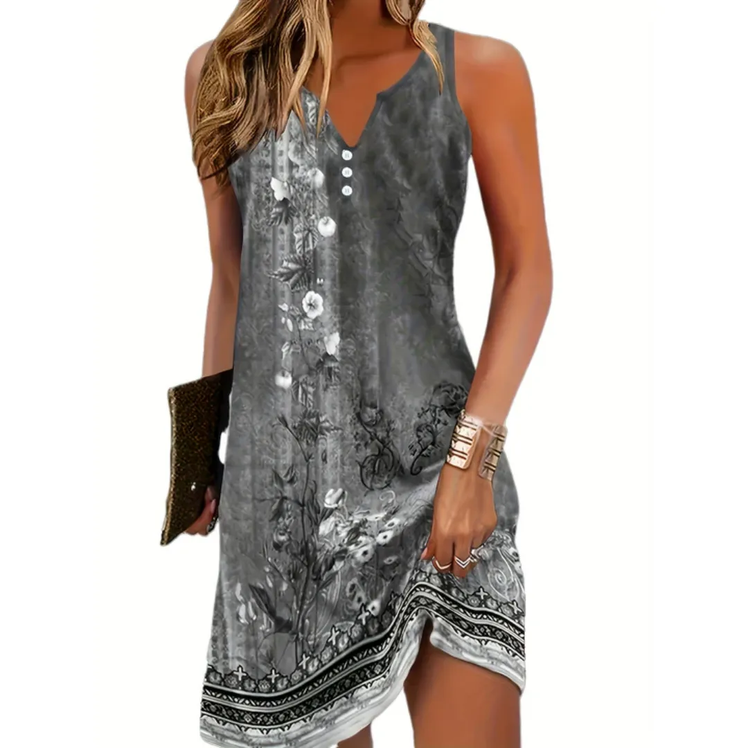 Women's Summer Beach Sleeveless Dress | Mini