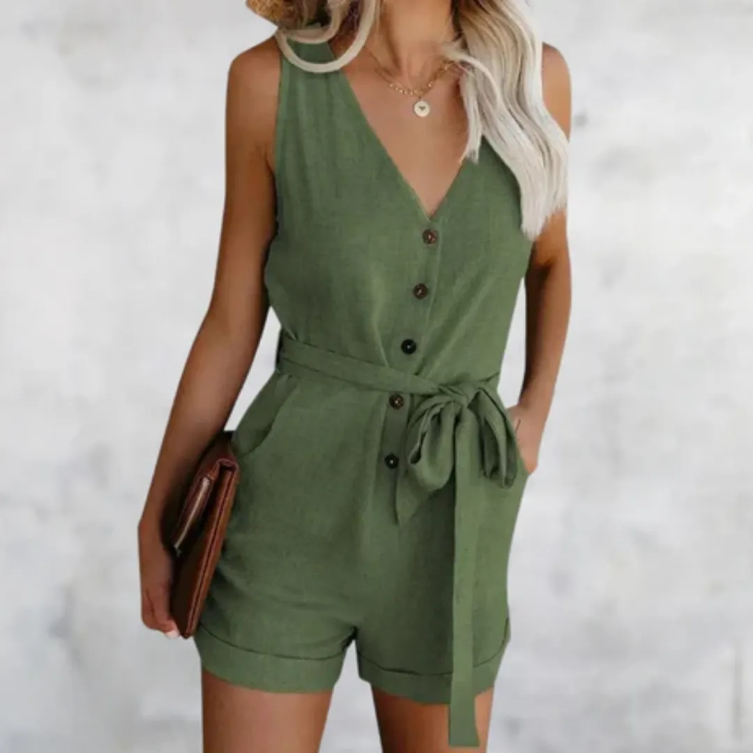 Women's Summer Casual Romper | Petite