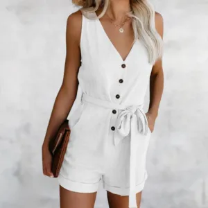 Women's Summer Casual Romper | Petite