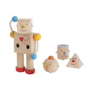Wooden Build A Robot