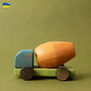 Wooden Concrete Truck
