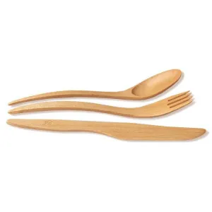 Wooden Cutlery Set for Kids