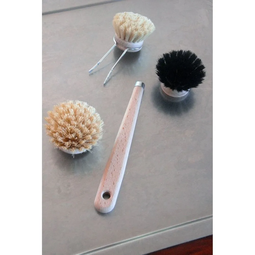 Wooden Dish Brush - Replaceable Head