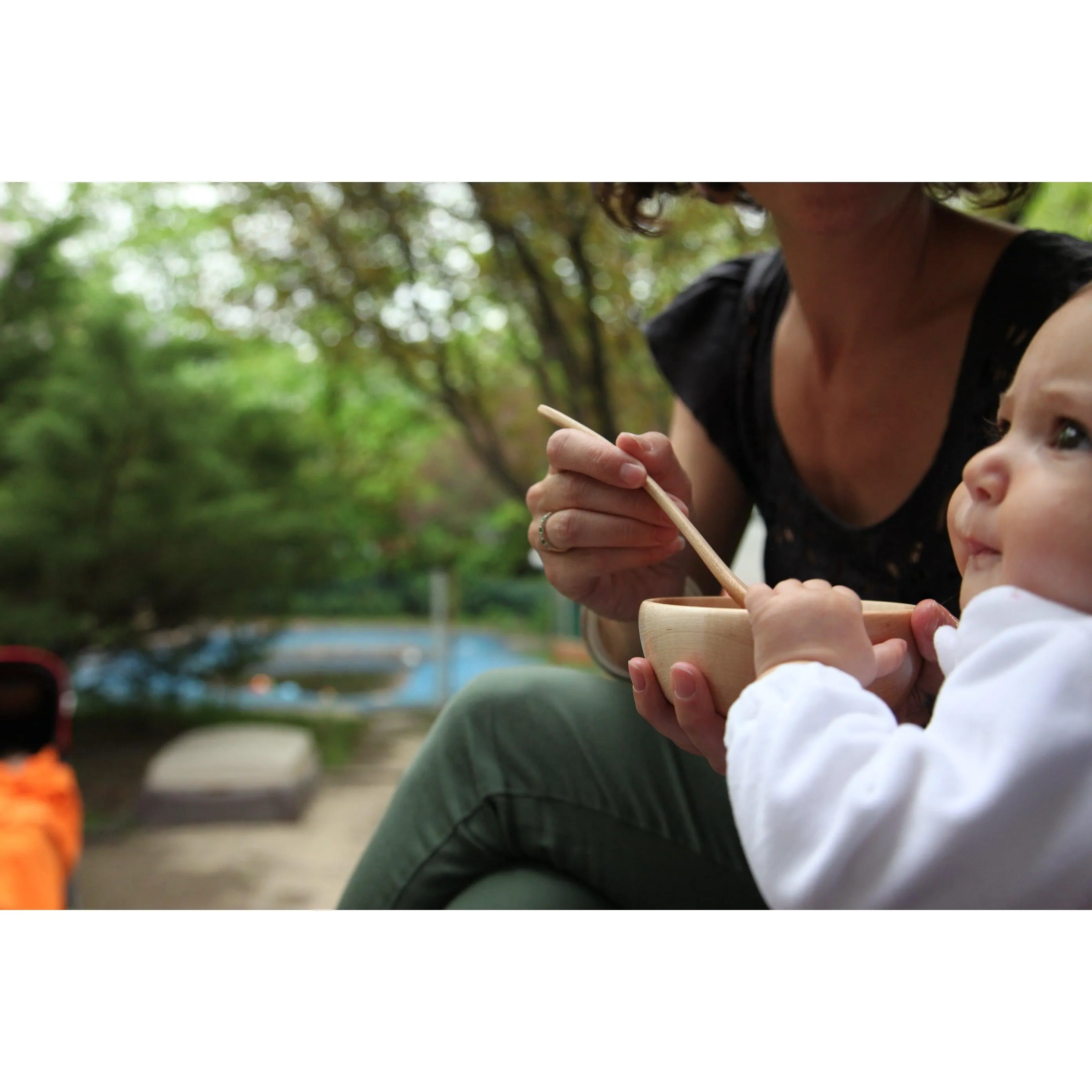 Wooden Mini Baby Spoon