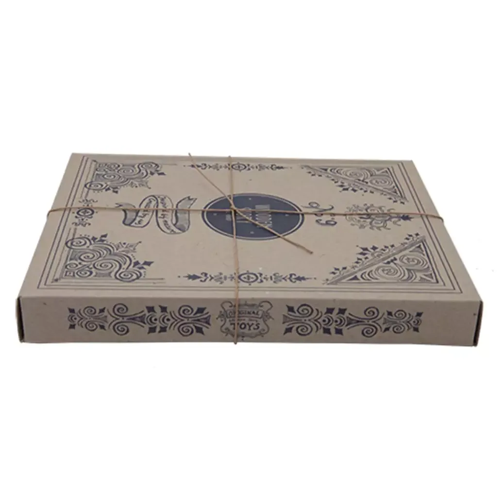 Wooden Natural Blocks in Tray - 54 Pcs