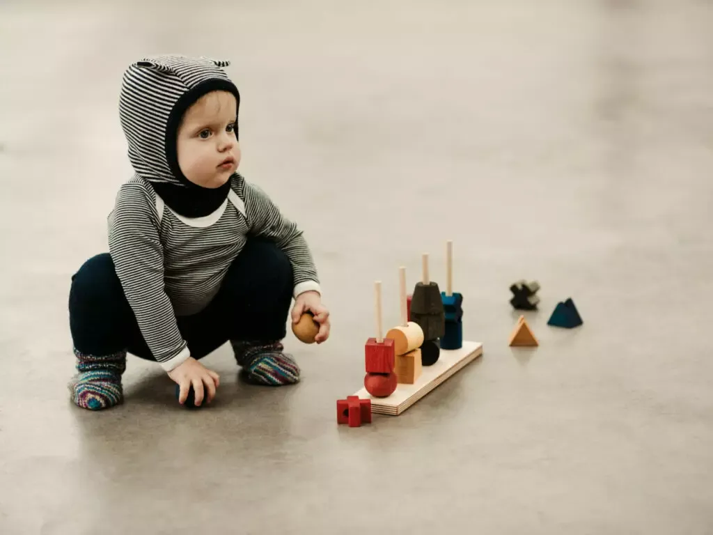 Wooden Rainbow Stacking Toy XL