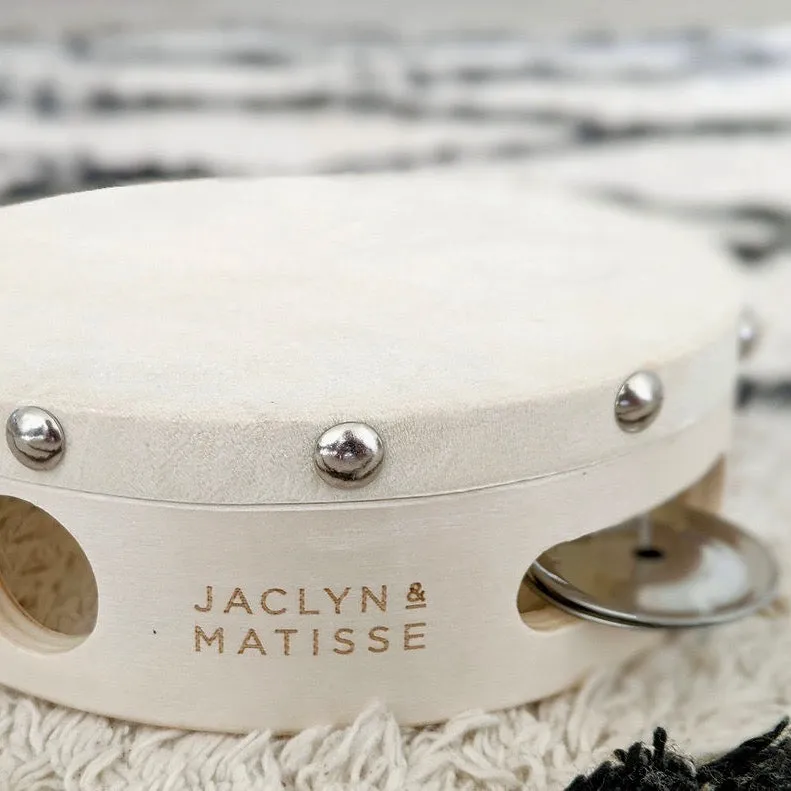 Wooden Tamborine Drum - 3 
