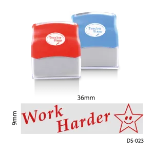 Work Harder Stamp