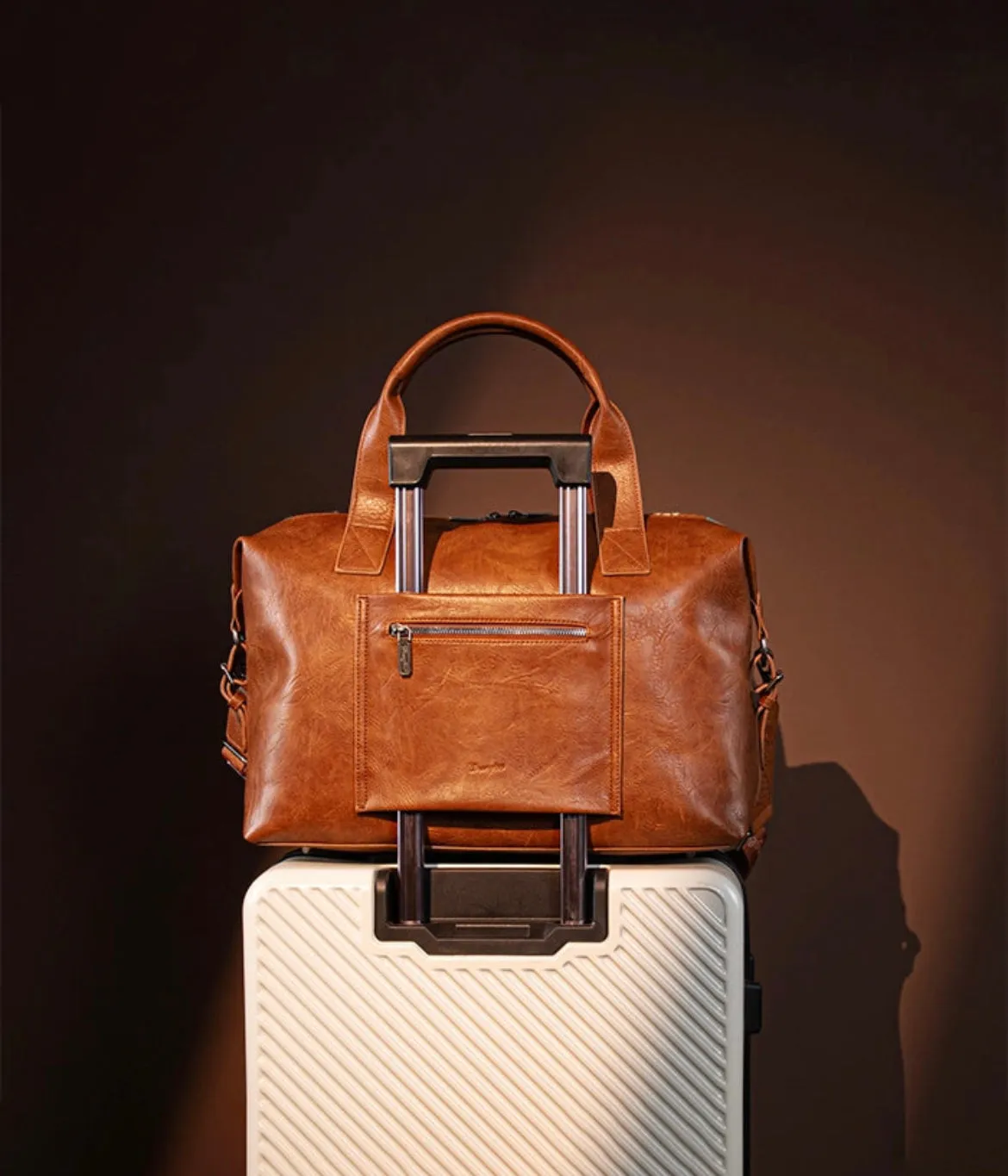 Wrangler Aztec Knitted Duffle Bag