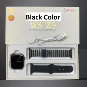 WS-Z9 Smart Watch With Amoled Display - Series 9 - Bluetooth Calling - Wireless Charging