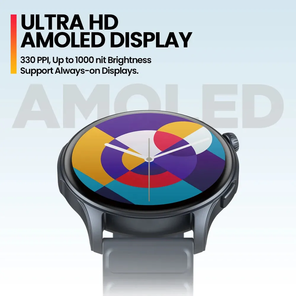 ZEBLAZE Btalk 3 Pro 3 1.43" Ultra HD AMOLED Smart Watch