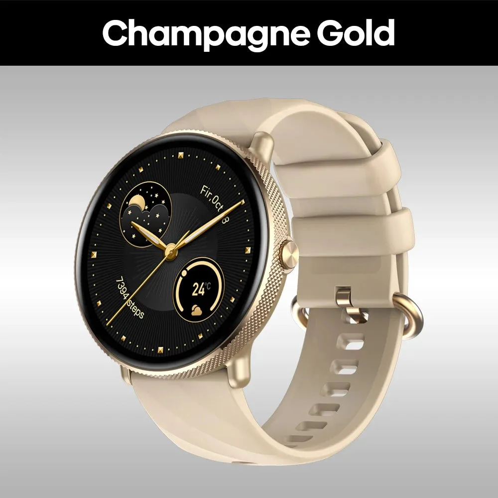 Zeblaze GTR 3 Pro AMOLED Display Smart Watch 316L Stainless Steel Frame Make/Receive Phone Calls Smartwatch For Men Women