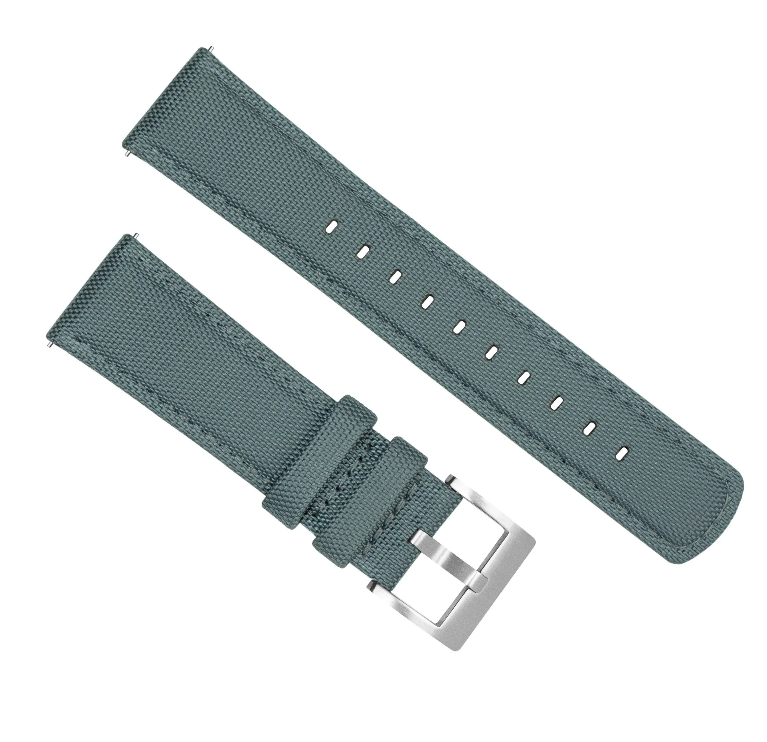 Zenwatch Zenwatch 2 Sailcloth Quick Release Slate Grey Watch Band