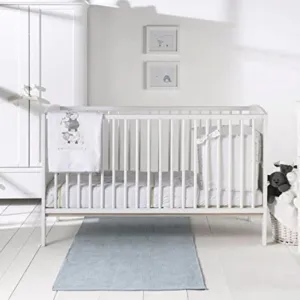 ZigZag Eco-Friendly Wooden Cot Bed | Snowdrop White